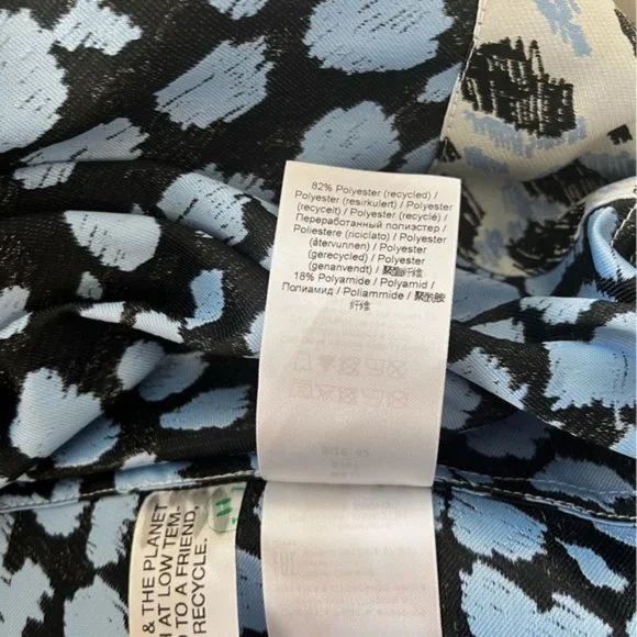 NWT GANNI leopard jacquard dress Size 42 - Picture 10 of 12